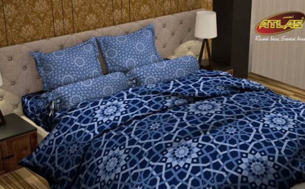 Sarung Atlas Luncurkan Produk Terbaru Sprei Atlas Premium Mengusung Motif Islamic Gothic