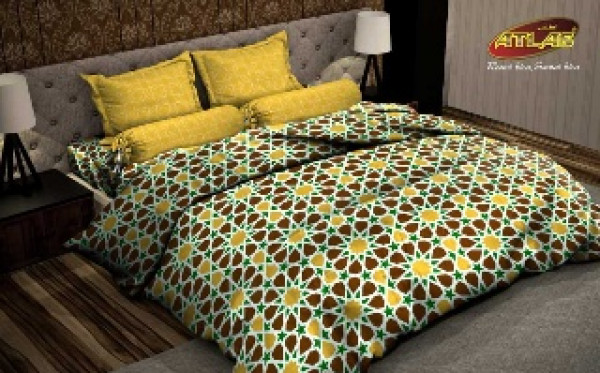 Sarung Atlas Kenalkan Sprei Premium Motif Ornamen Islami