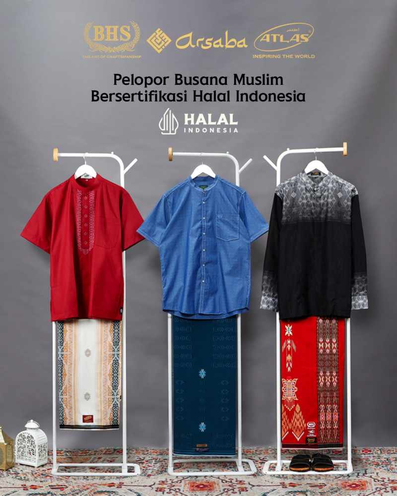 Behaestex menjadi Pelopor Sarung Halal melalui brand Sarung BHS dan Sarung ATLAS