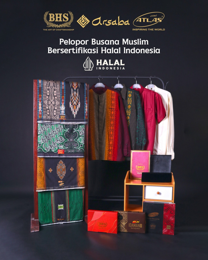Behaestex menjadi Pelopor Sarung Halal melalui brand Sarung BHS dan Sarung ATLAS