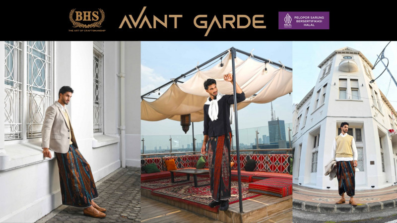Sarung BHS Hadirkan Varian Avant Garde, Perpaduan Tradisi dan Profesionalisme Generasi Muda